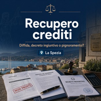 Recupero crediti a La Spezia: diffida, decreto ingiuntivo o pignoramento? Come scegliere la strada giusta